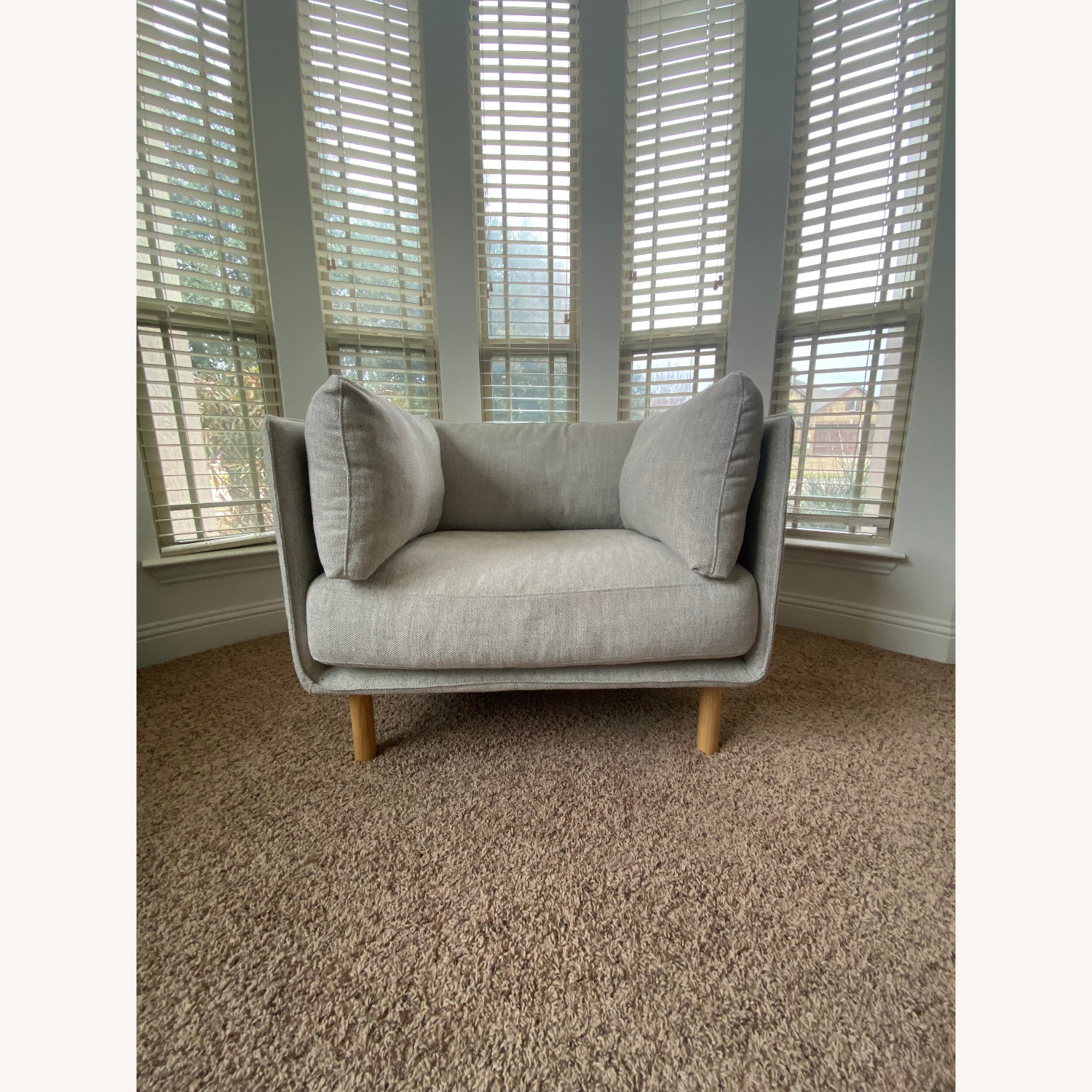 Crate & Barrel Wells 37" Chair - image-2