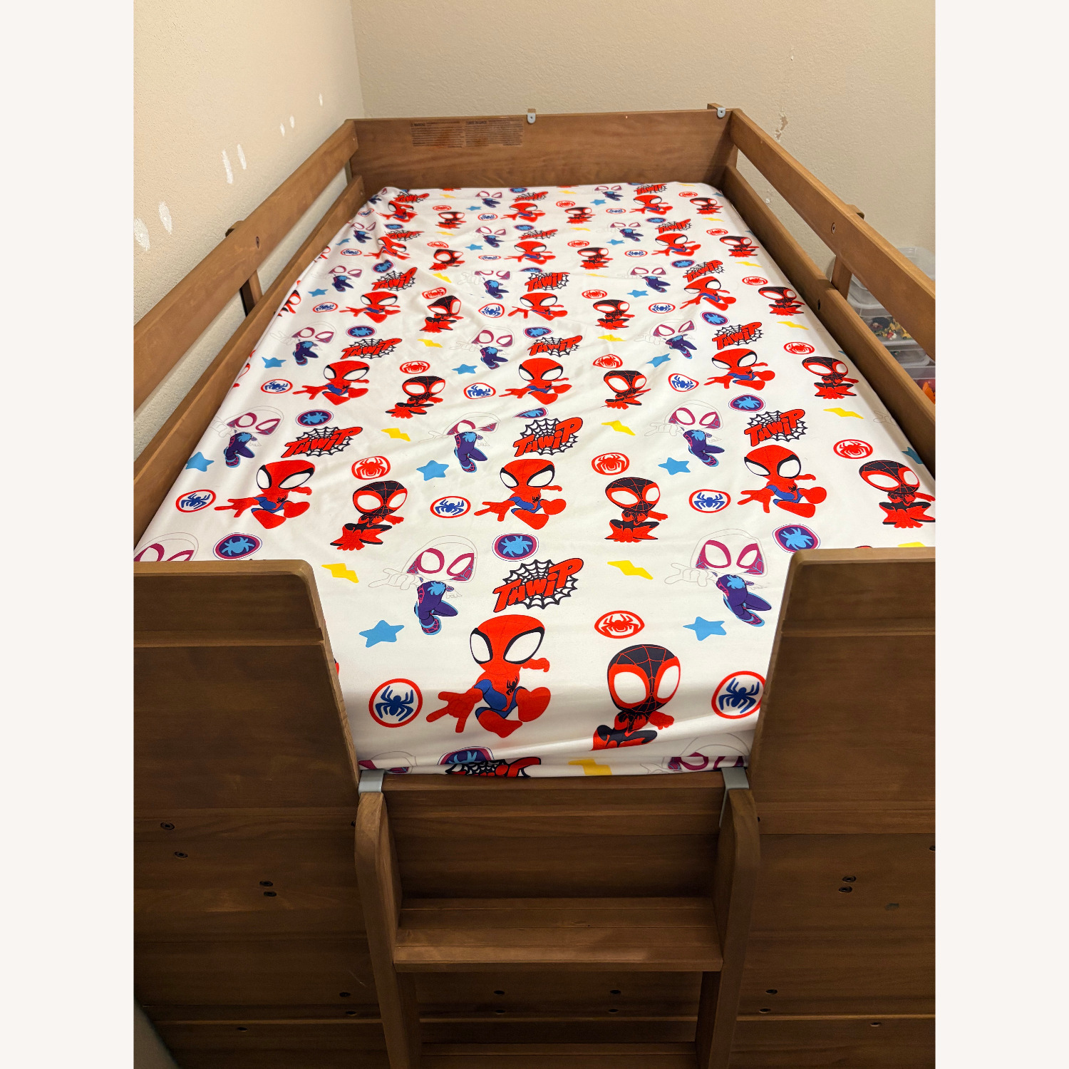 Modern Farmhouse Play & Store Low Loft Bed - image-2