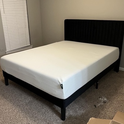 Used White Full Bed for sale on AptDeco