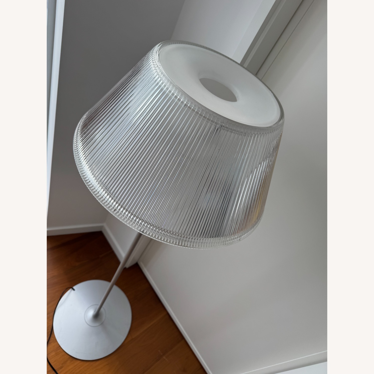 Flos Silver Glass Floor Lamp - image-3