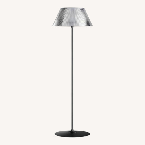 Used Flos Silver Glass Floor Lamp for sale on AptDeco
