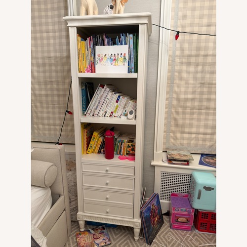 Used Restoration Hardware Baby & Child White Bookcase for sale on AptDeco