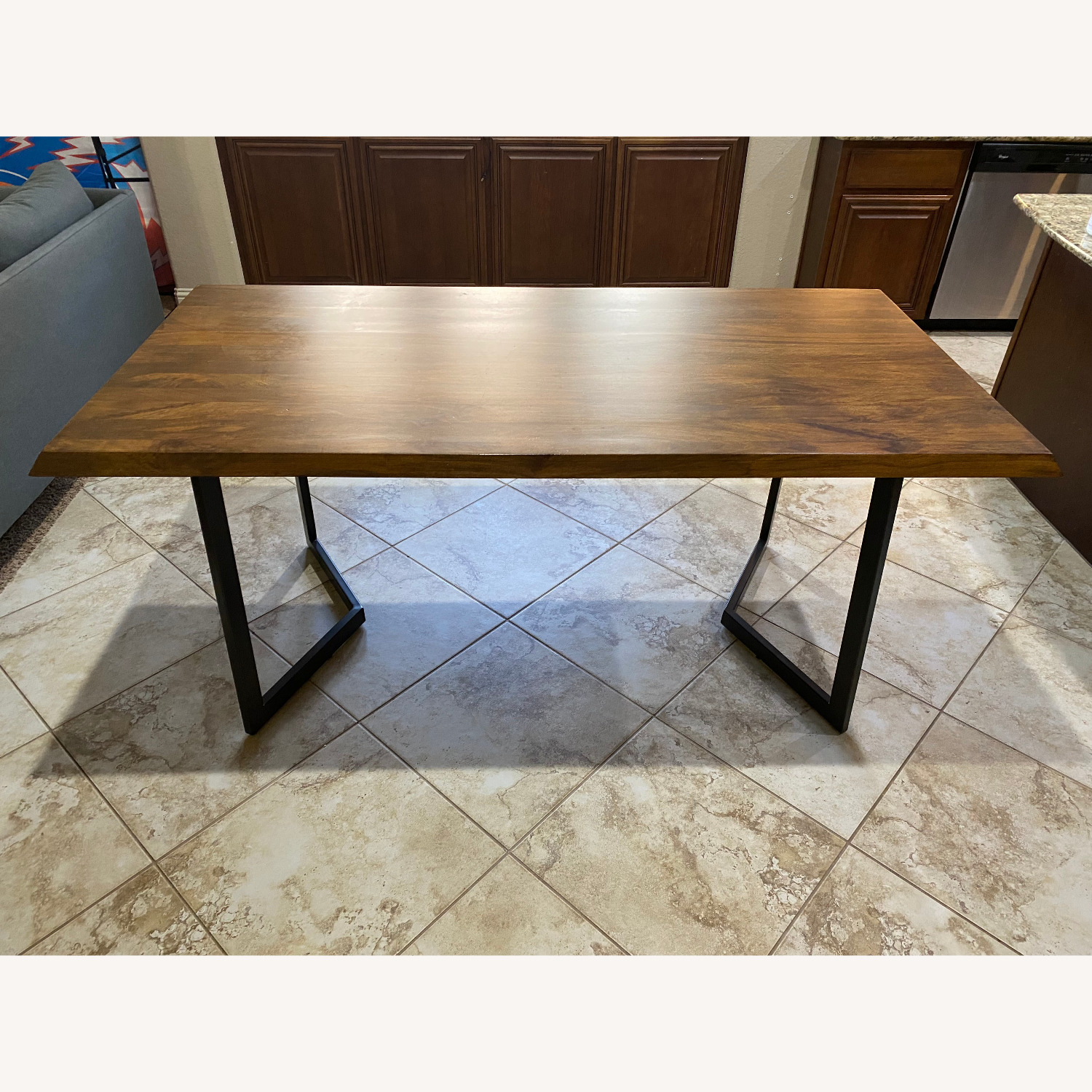 Solid Mango Wood 72" Dining Table - image-1