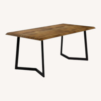 Solid Mango Wood 72" Dining Table