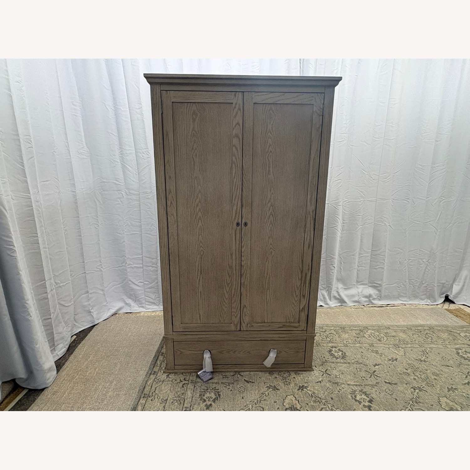 Restoration Hardware Maison Armoire (Wardrobe or Media) – Light Oak - image-16