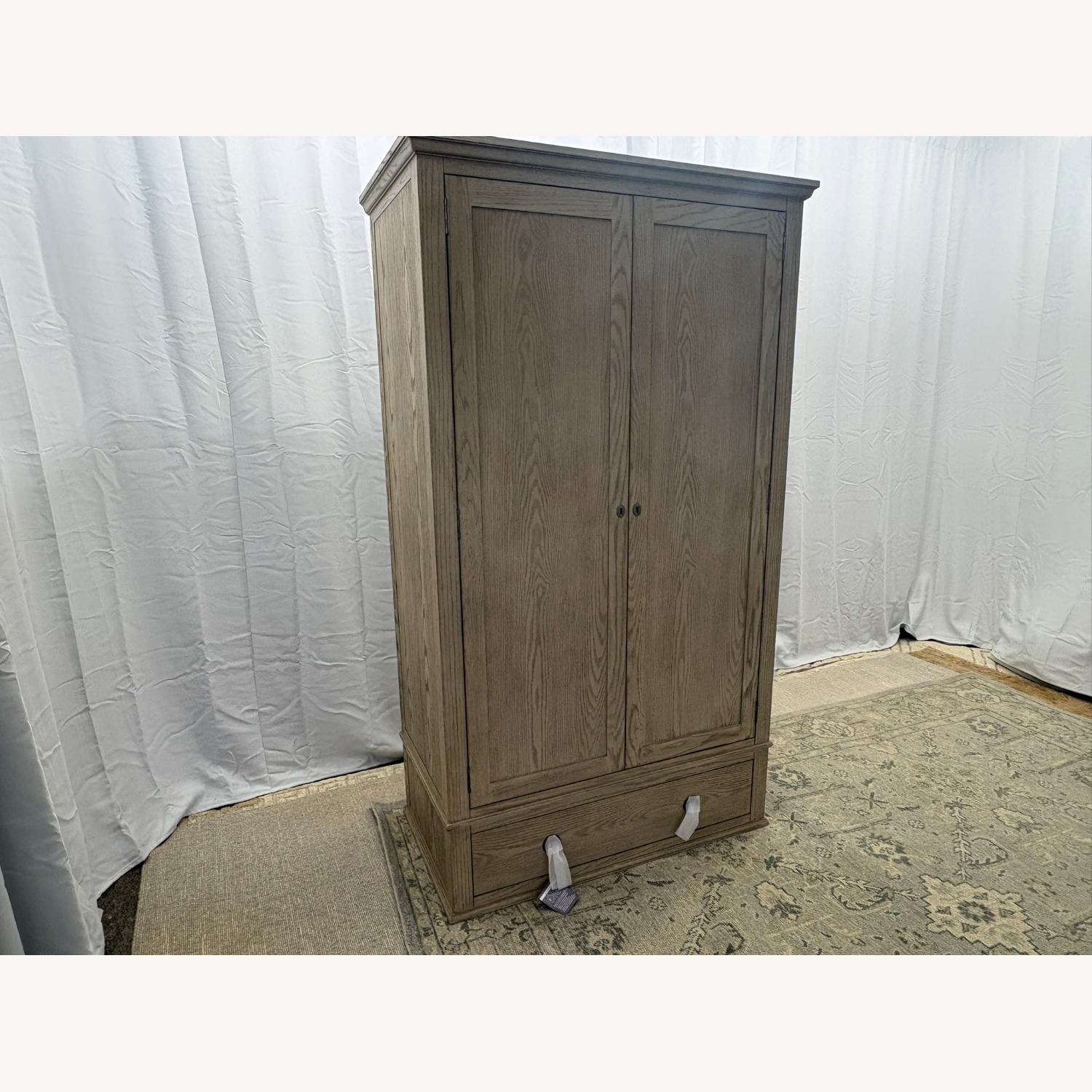 Restoration Hardware Maison Armoire (Wardrobe or Media) – Light Oak - image-27