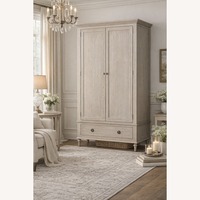 Restoration Hardware Maison Armoire (Wardrobe or Media) – Light Oak 