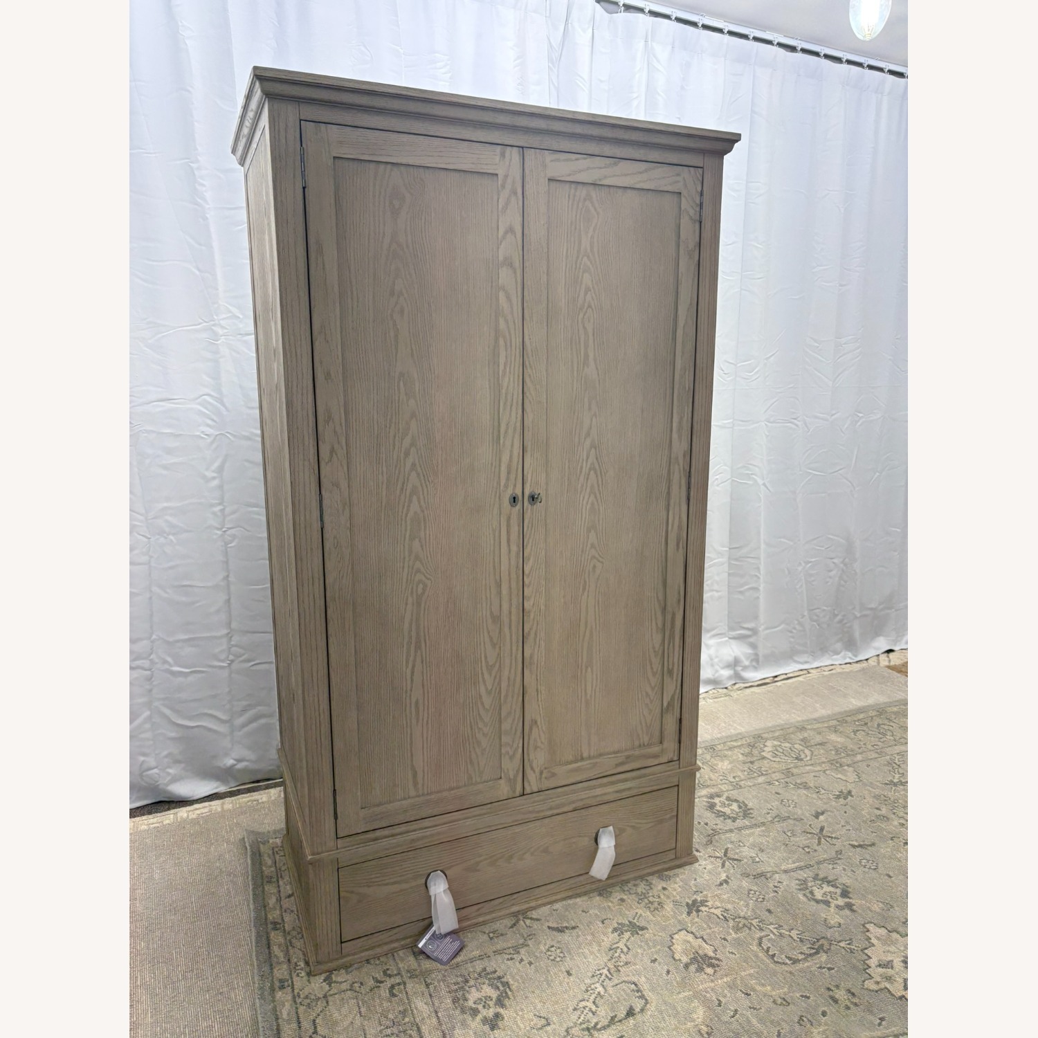 Restoration Hardware Maison Armoire (Wardrobe or Media) – Light Oak - image-14