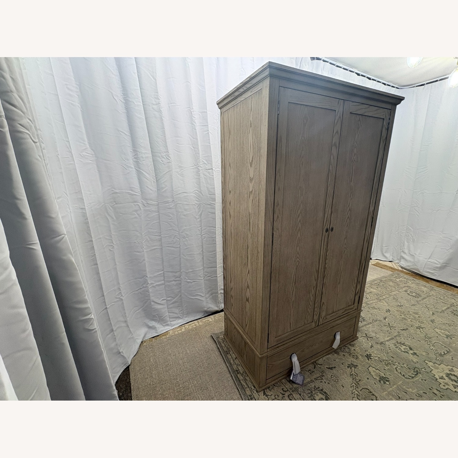 Restoration Hardware Maison Armoire (Wardrobe or Media) – Light Oak - image-21