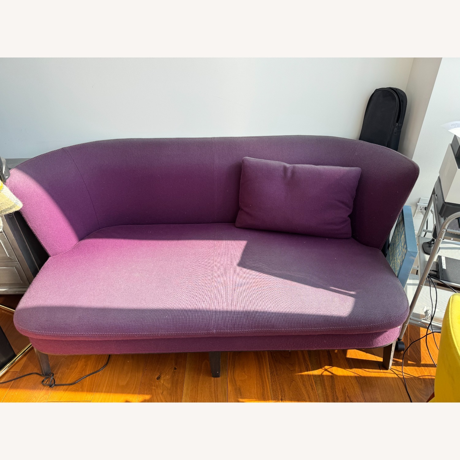 Purple 2 Seater Sofa - image-4