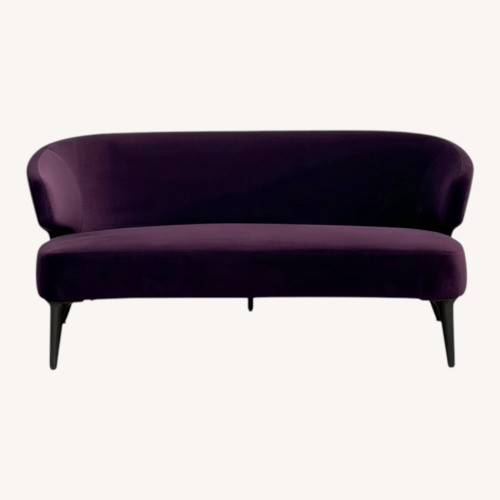 Used Purple 2 Seater Sofa for sale on AptDeco