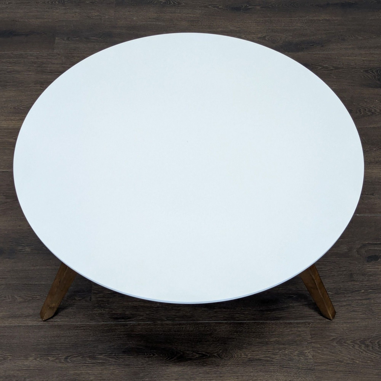 Wood Base Coffee Table - image-2