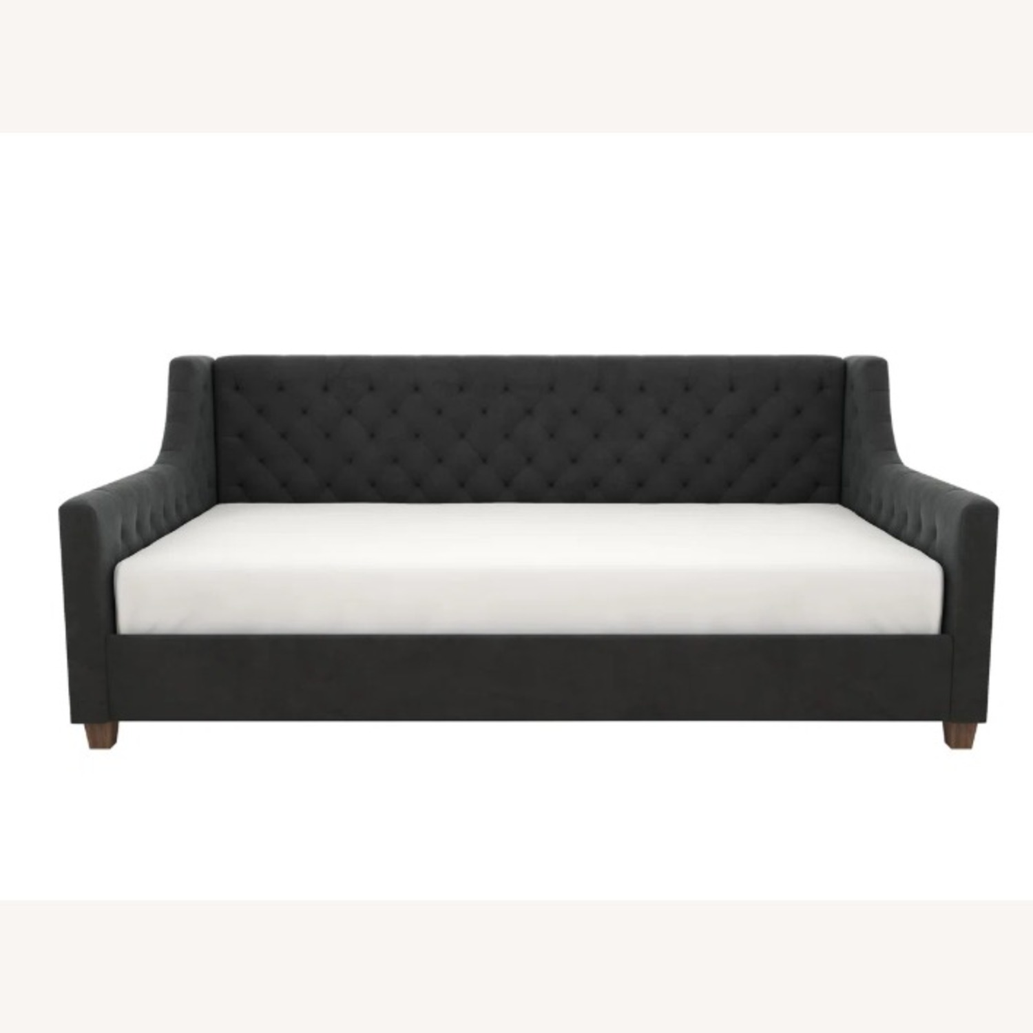Wayfair Lenvil Canora Dark Gray Fabric Daybed - image-8