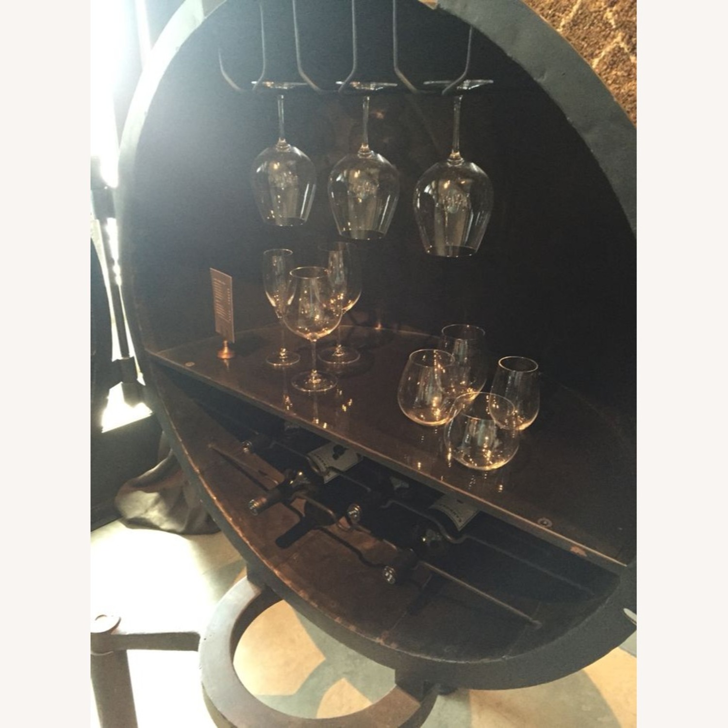 1920s German Light Bulb Voltage Tester Bar - image-3