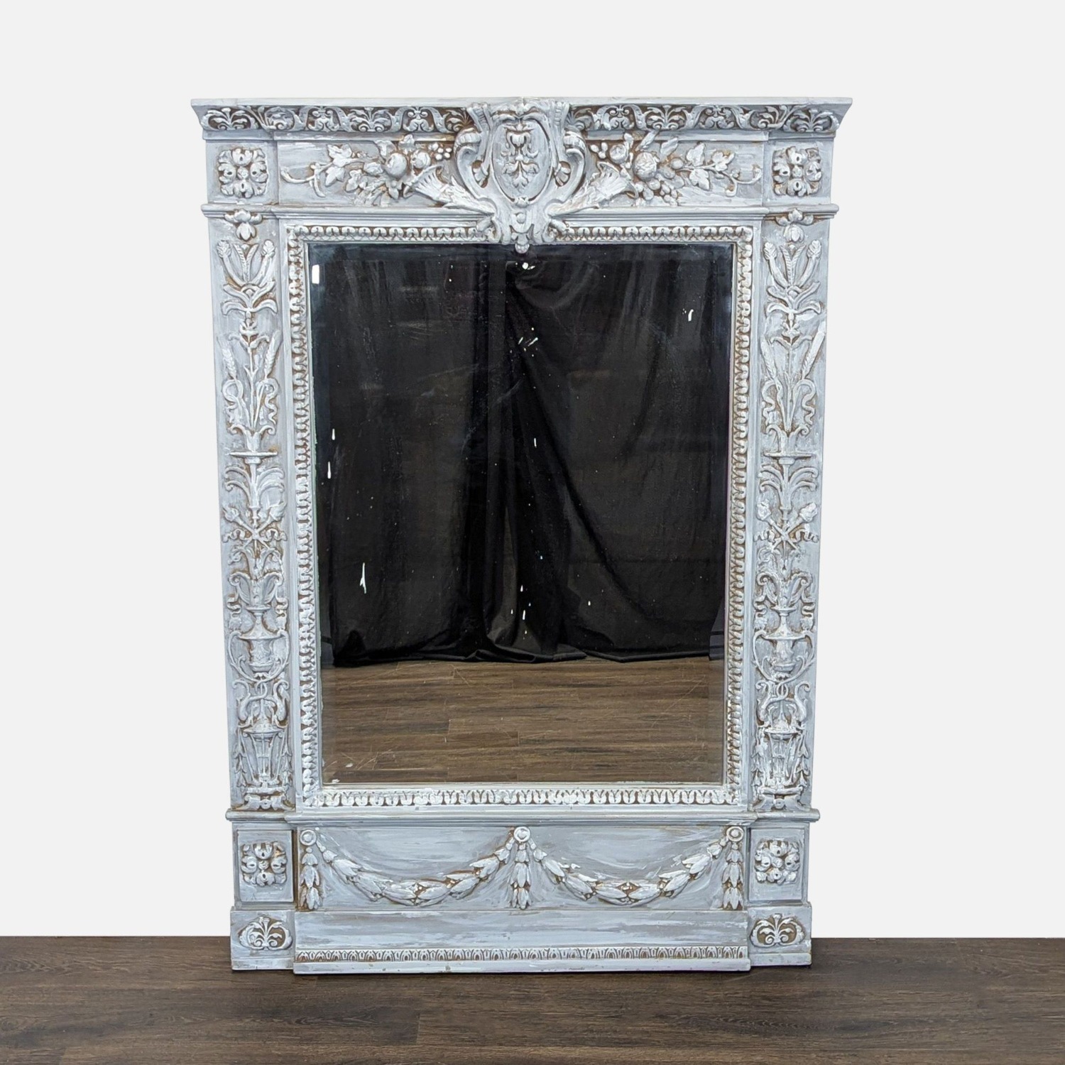 Goalmaker Carved Mirror - image-1