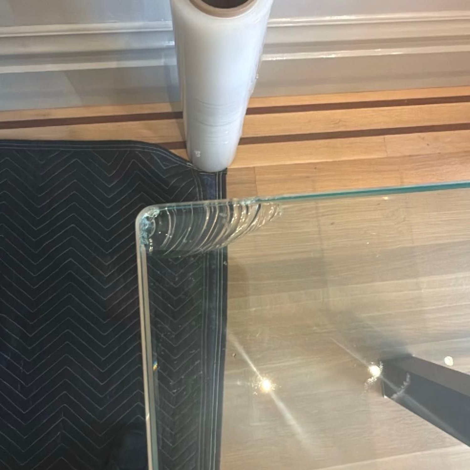 Glass Top Expandable Dining Table - image-10