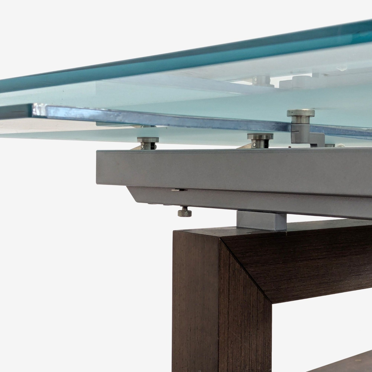 Glass Top Expandable Dining Table - image-6