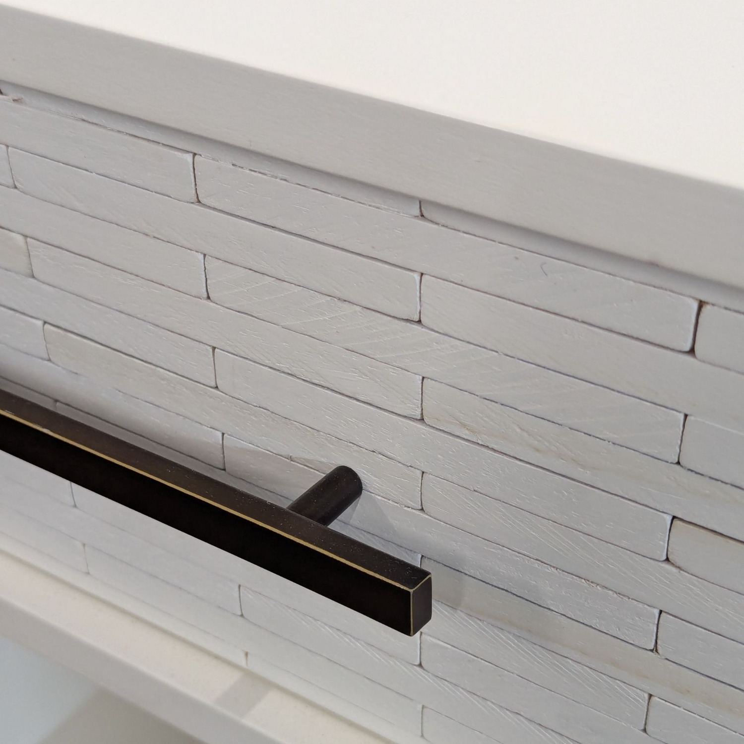 West Elm Wood Tiled Nightstand - image-7