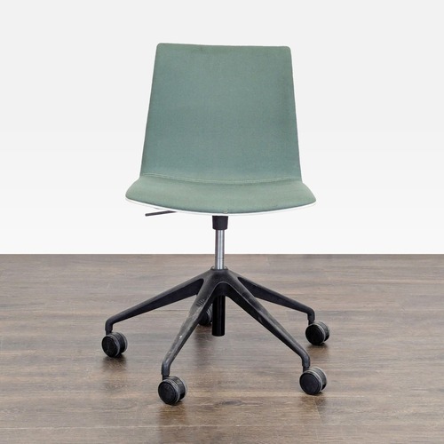 Used Andreu World Modern Green Office Chair with Wheels for sale on AptDeco