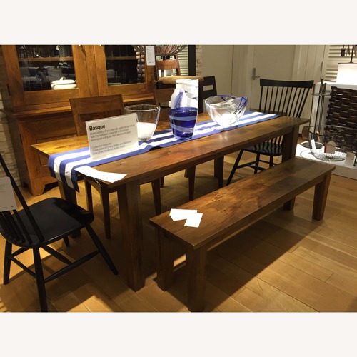 Used Crate & Barrel Basque Dining Table for sale on AptDeco