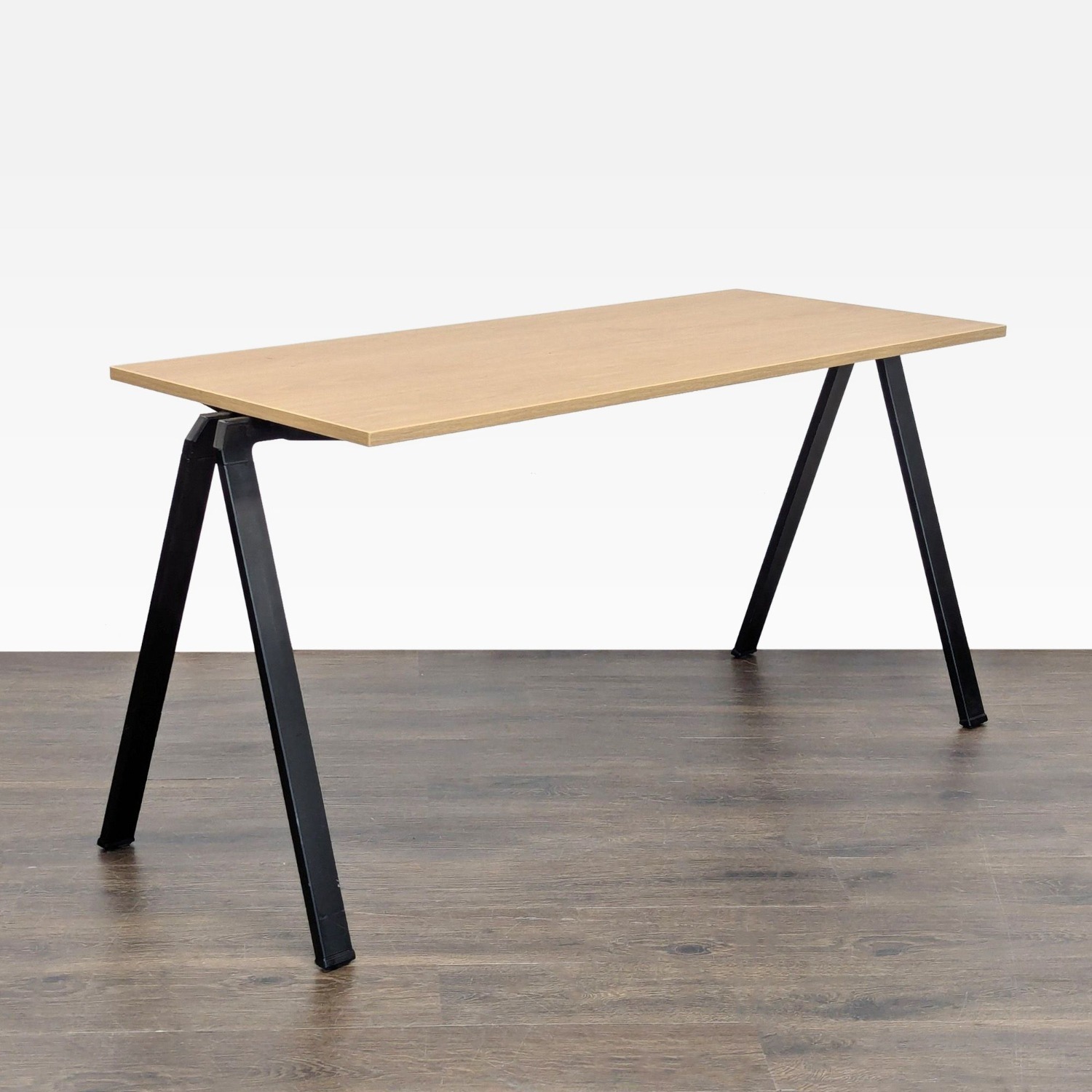 Bernhardt Yuno Modern Minimalist Wood Laminate Desk - image-2