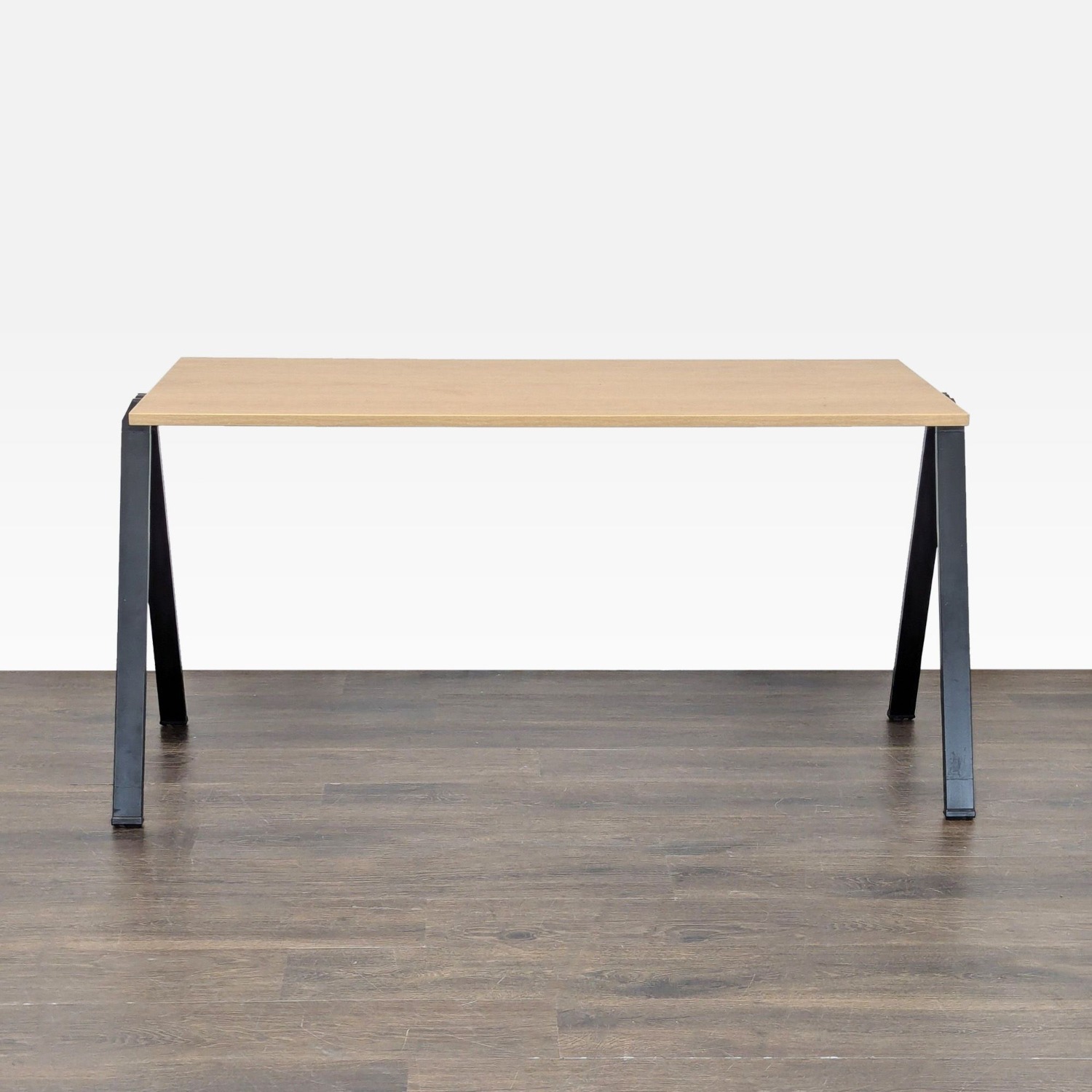Bernhardt Yuno Modern Minimalist Wood Laminate Desk - image-4