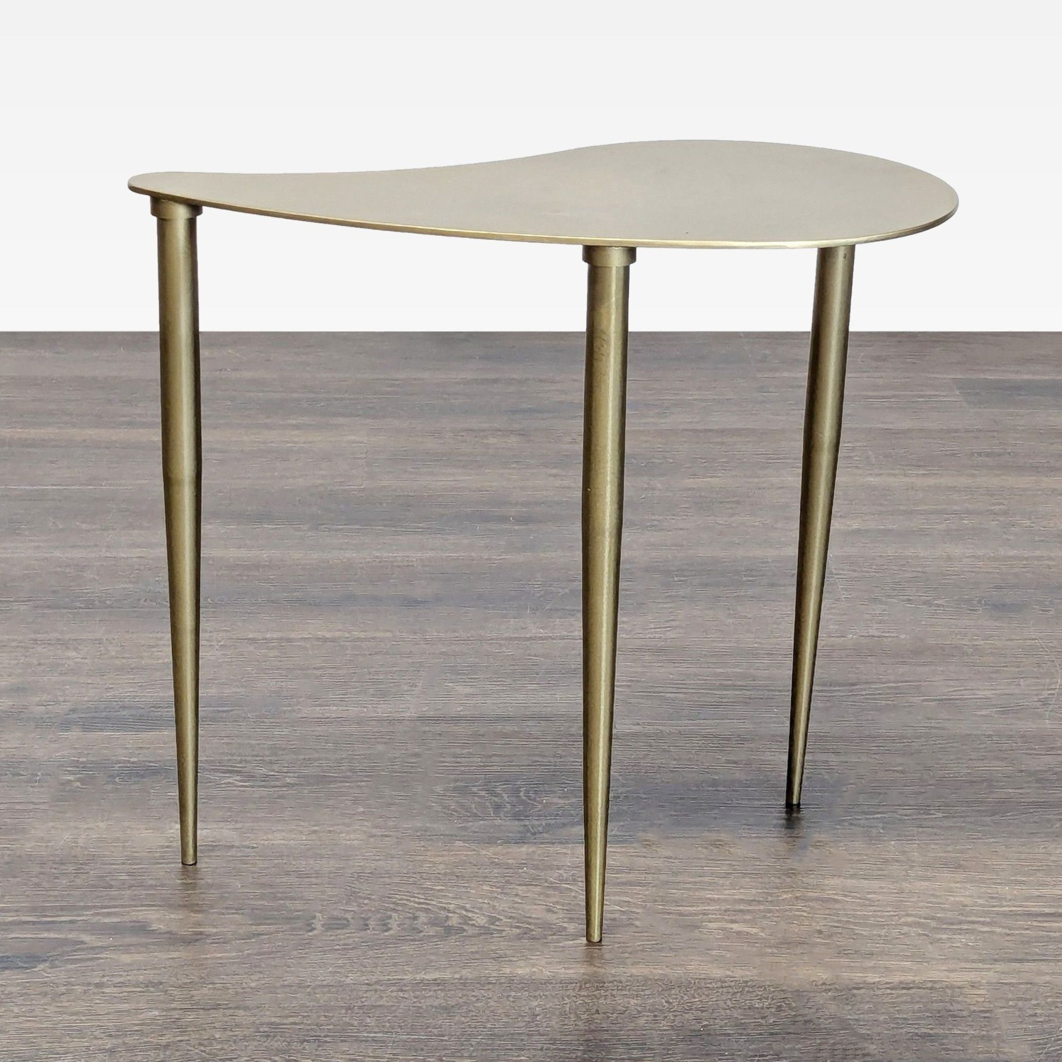 Metal Organic Shape Accent Table - image-2