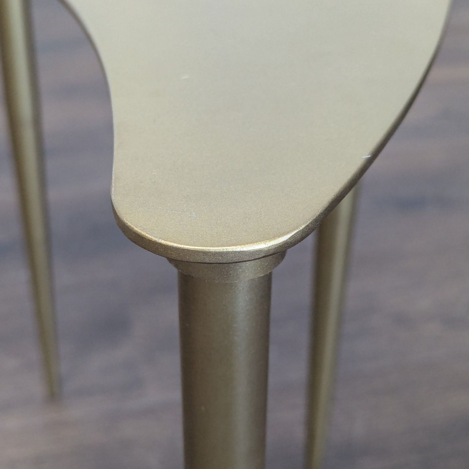Metal Organic Shape Accent Table - image-5