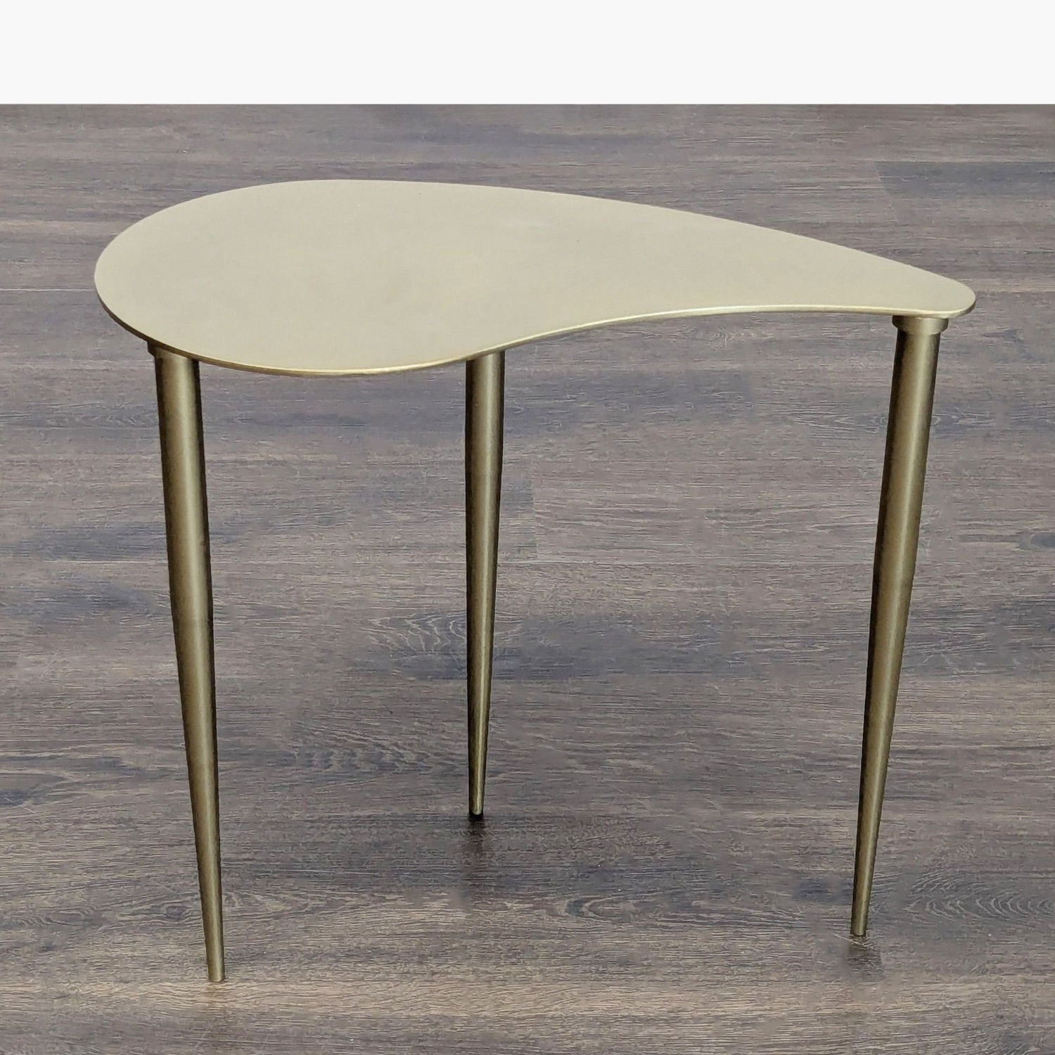 Metal Organic Shape Accent Table - image-6
