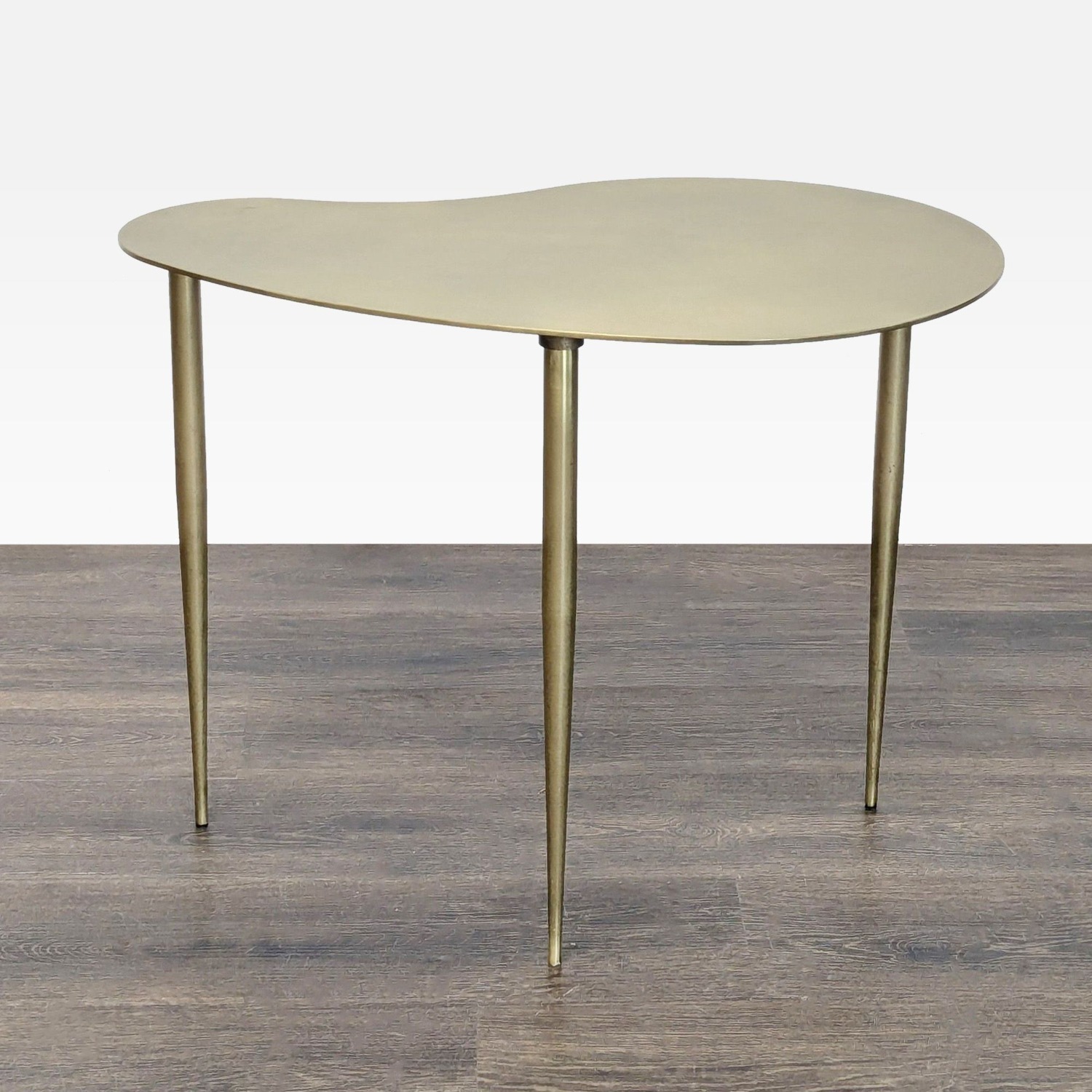 Metal Organic Shape Accent Table	 - image-3