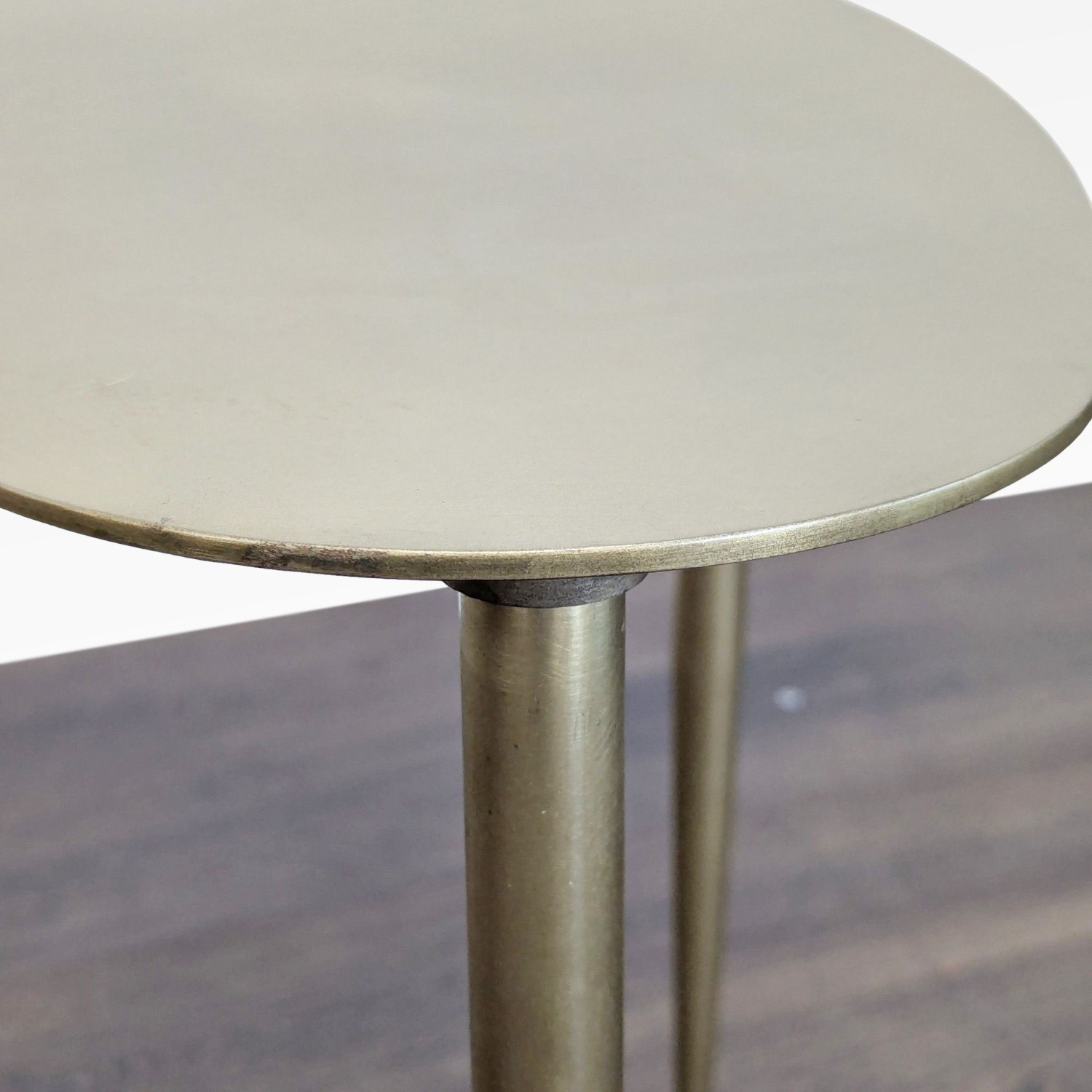 Metal Organic Shape Accent Table	 - image-5