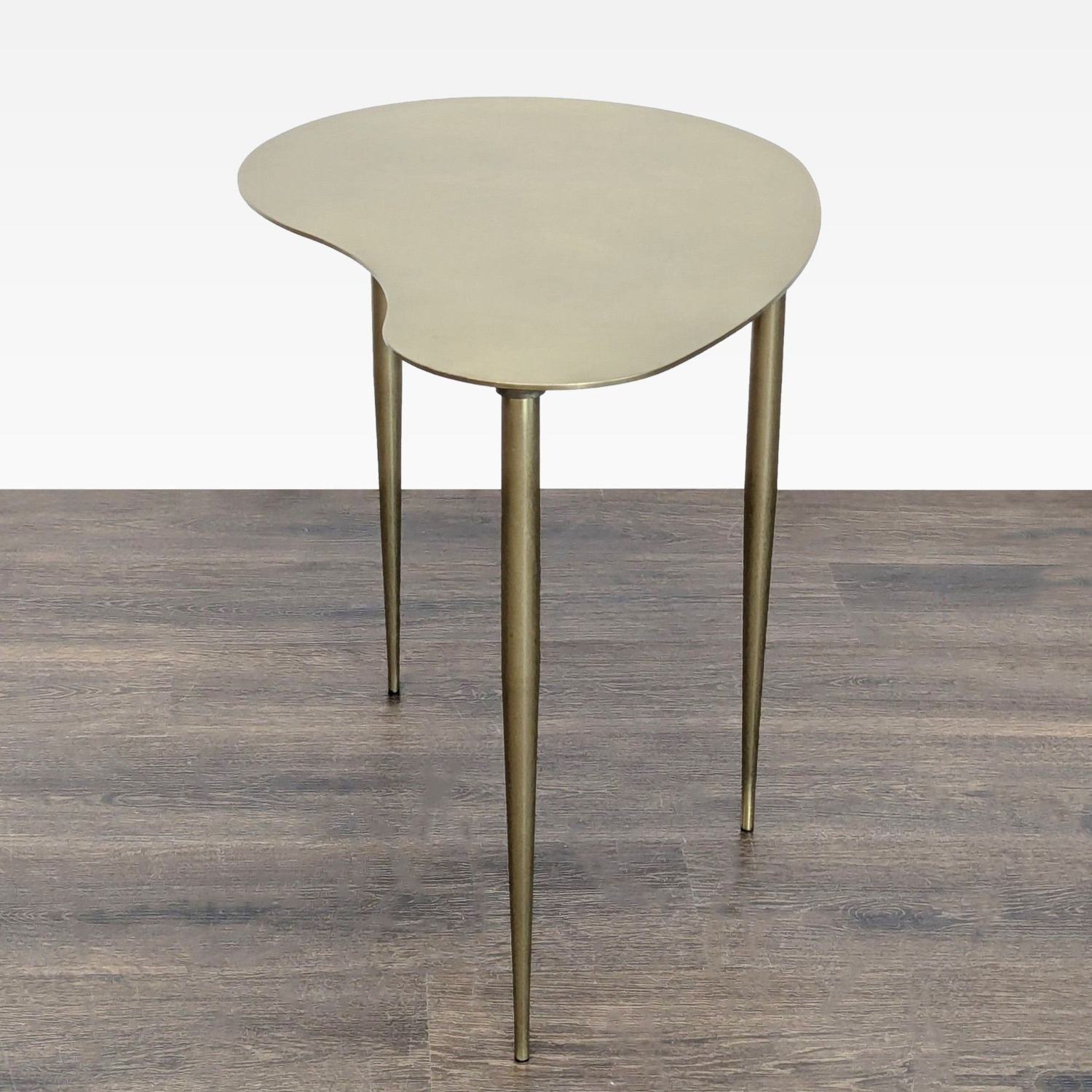 Metal Organic Shape Accent Table	 - image-4