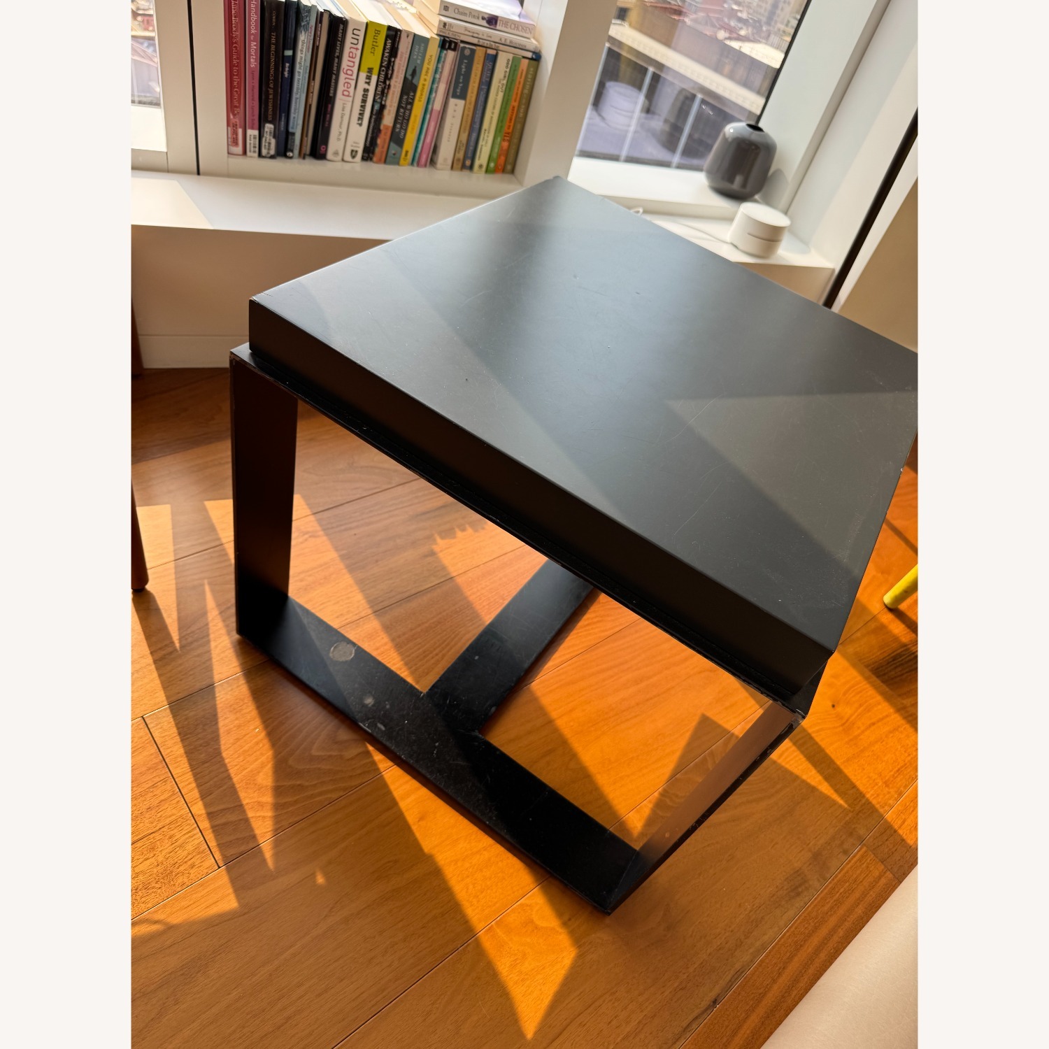 Black Wood Side Tables - image-3