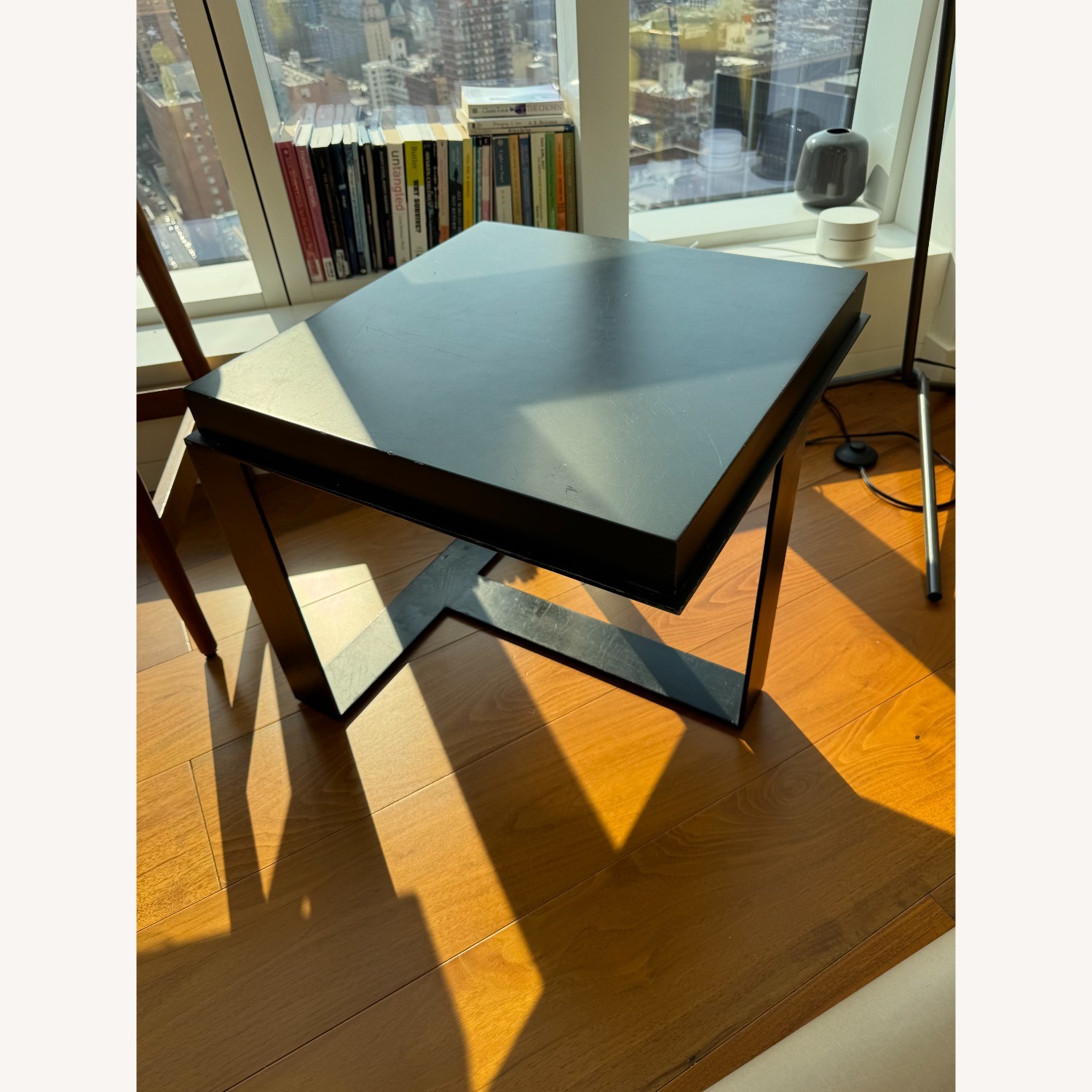 Black Wood Side Tables - image-1