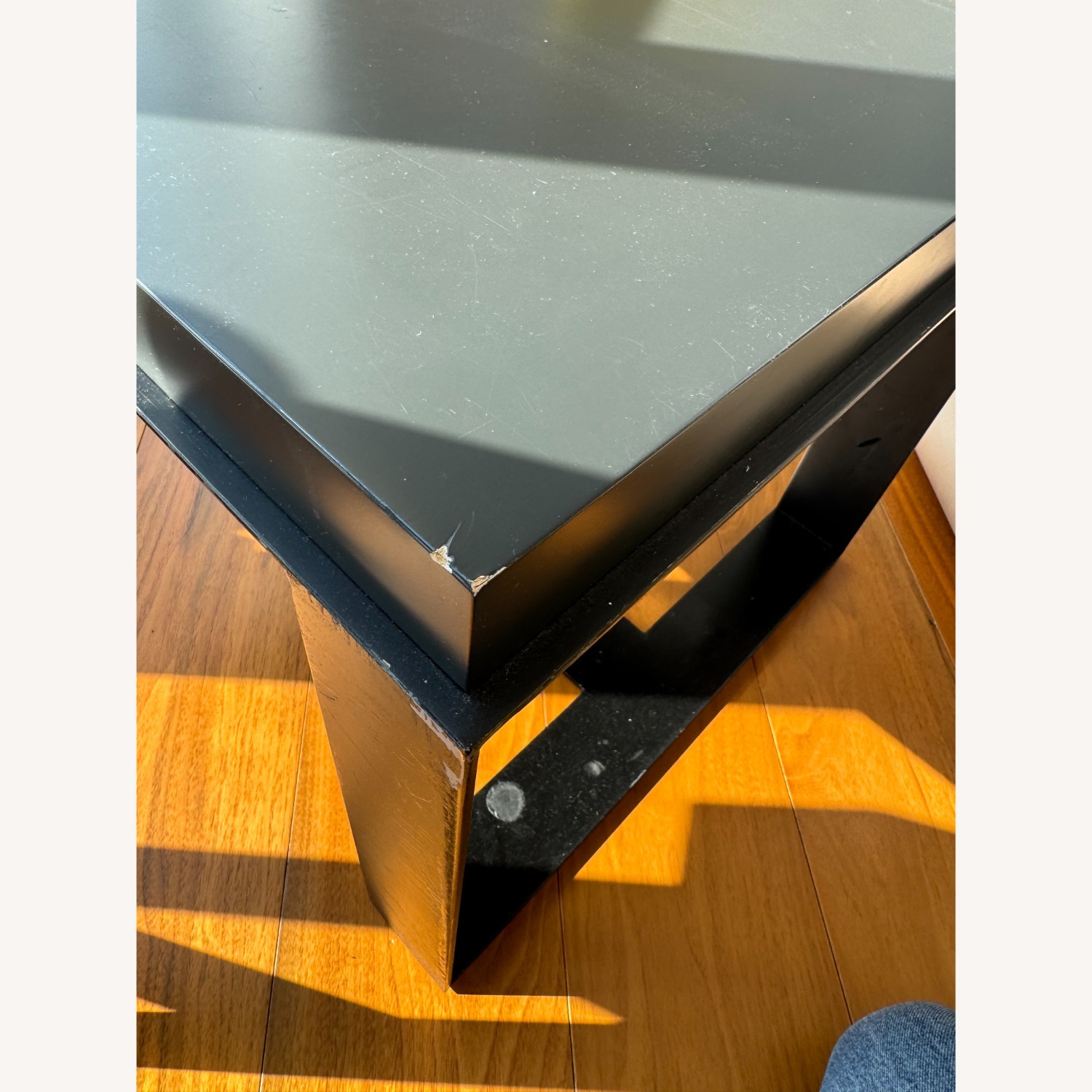 Black Wood Side Tables - image-4