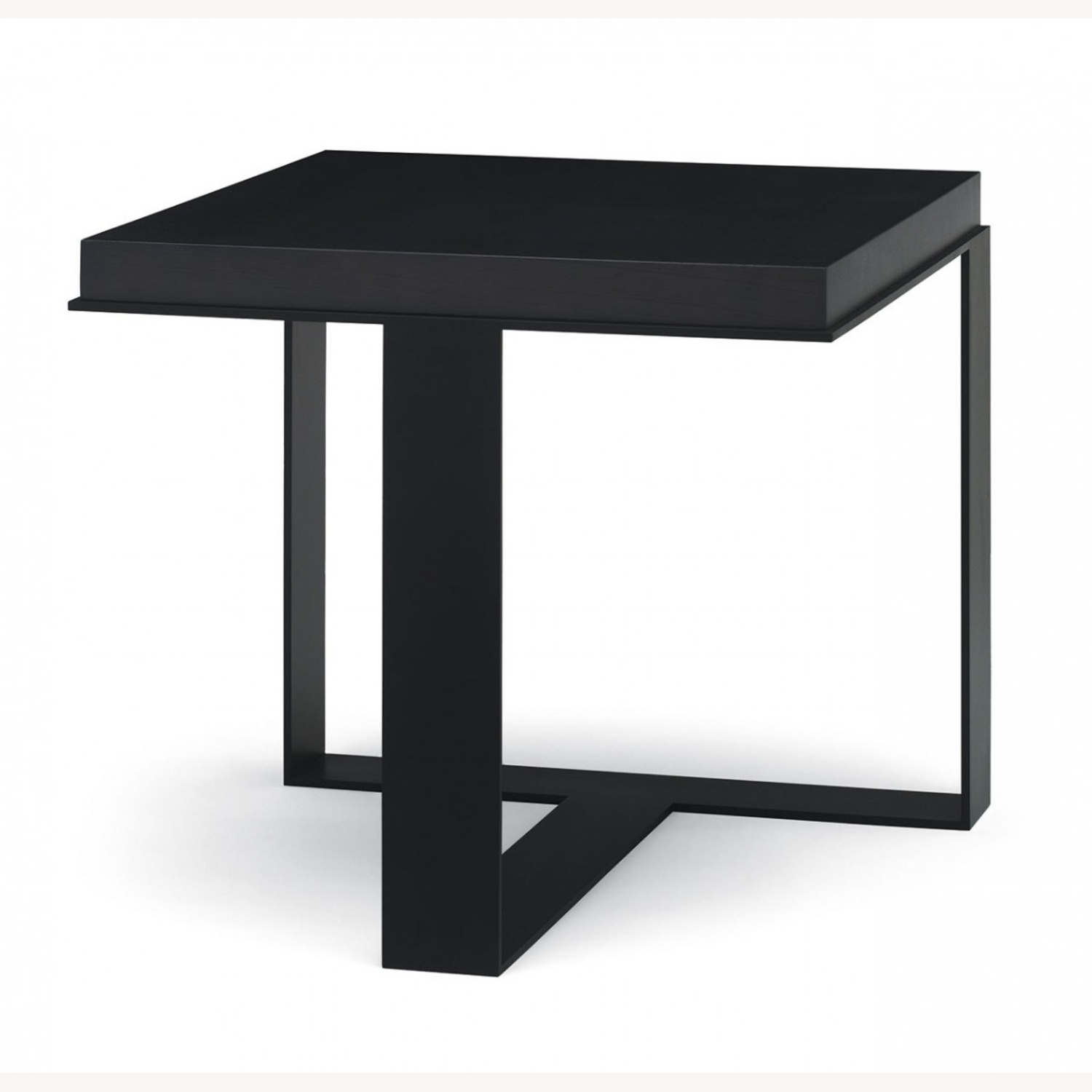 Black Wood Side Tables - image-5