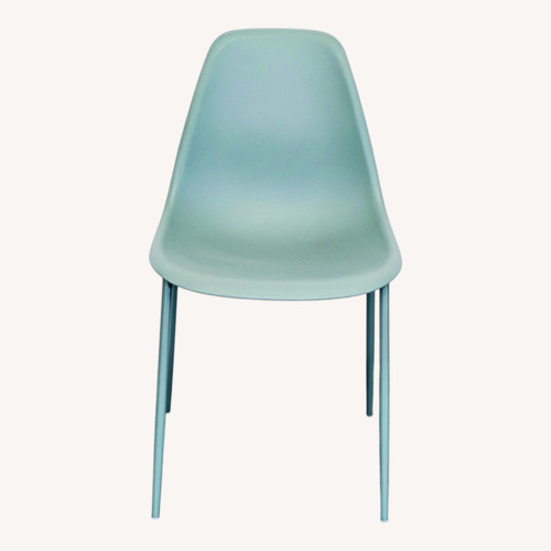 Used Bucket Dining Chair on Metal Frame for sale on AptDeco