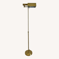 Gold Metal Floor Lamp