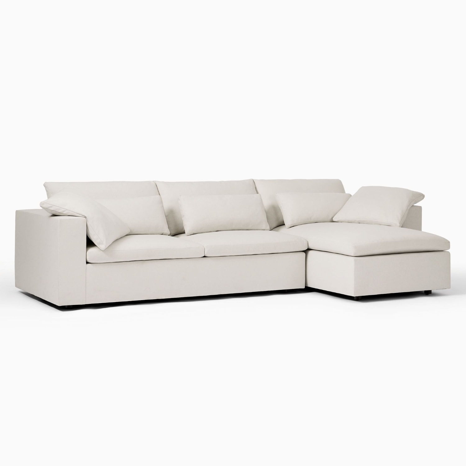 West Elm Harmony Modular 2-Piece Chaise Sectional - image-4