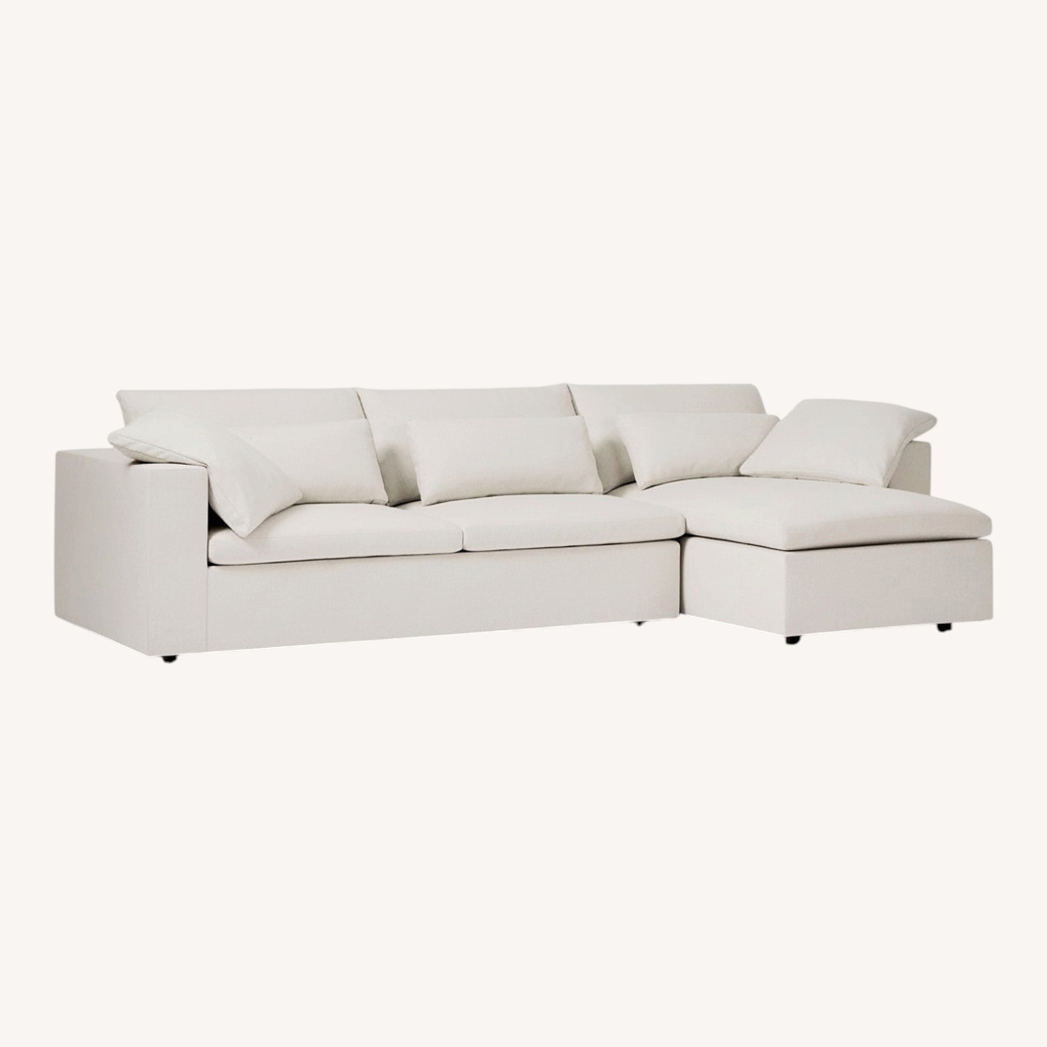West Elm Harmony Modular 2-Piece Chaise Sectional - image-0