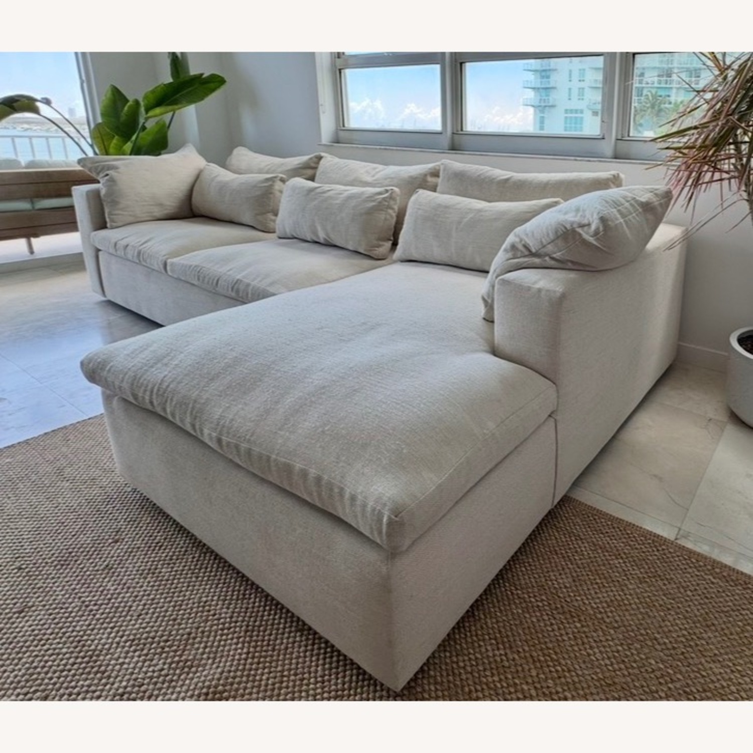 West Elm Harmony Modular 2-Piece Chaise Sectional  - image-5