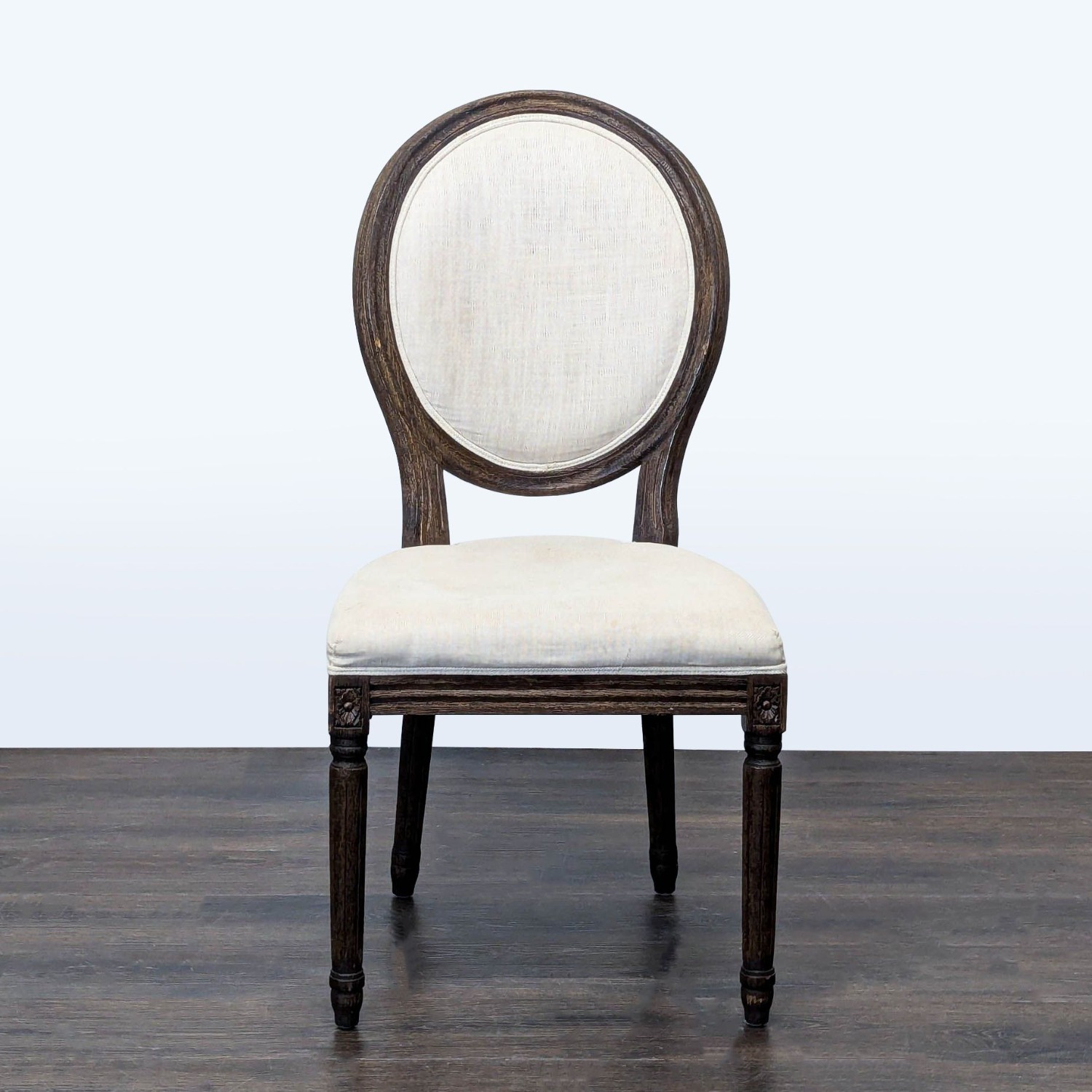 Restoration Hardware Balloon Back Dining Chair - image-1