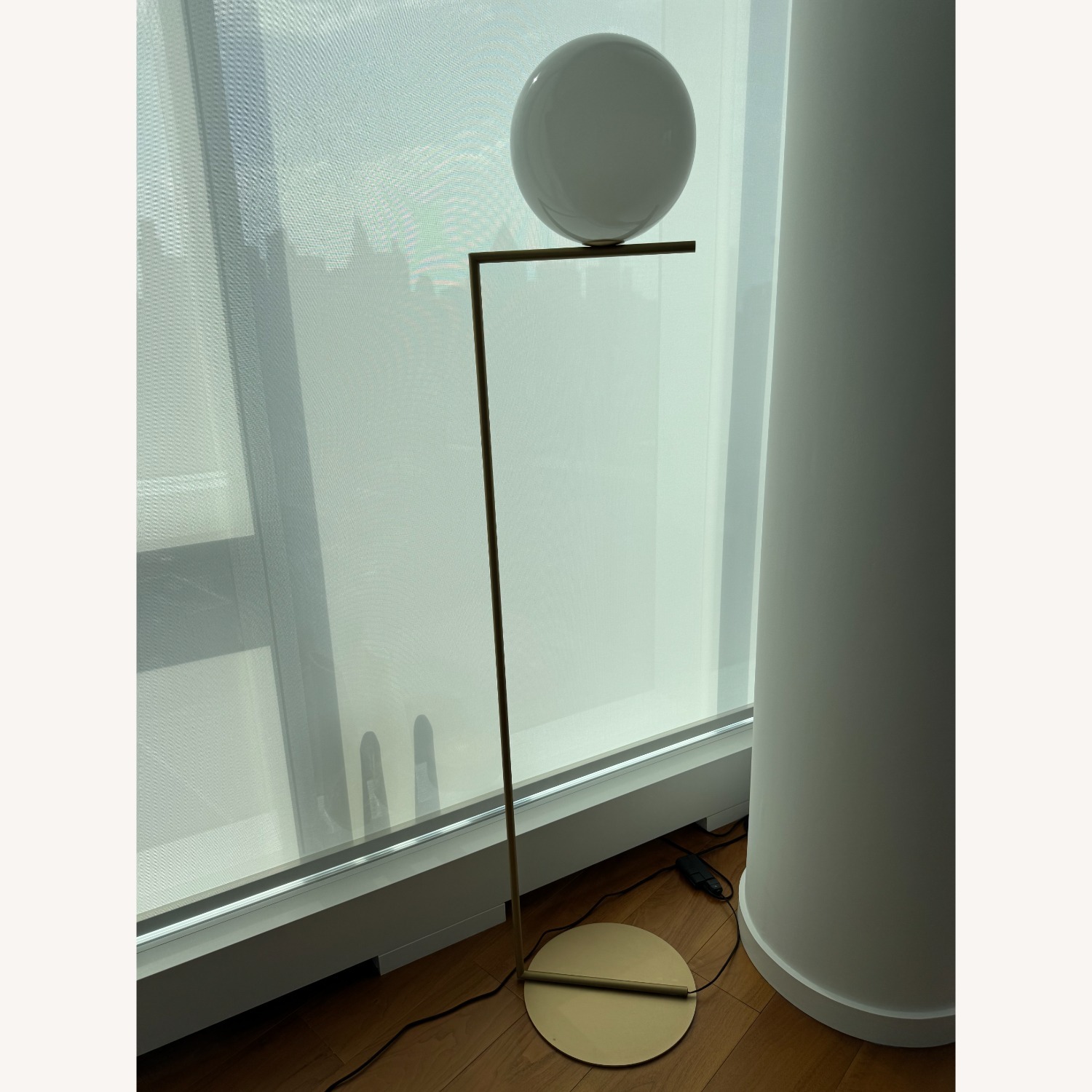 Flos IC Gold Floor Lamp - image-1