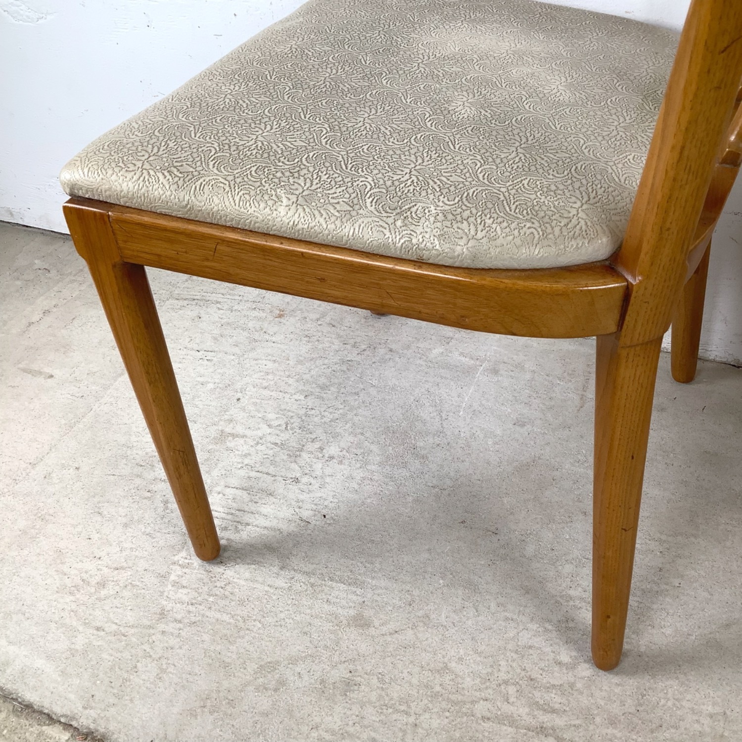 Set of Six Mid-Century Walnut Dining Chairs - image-20