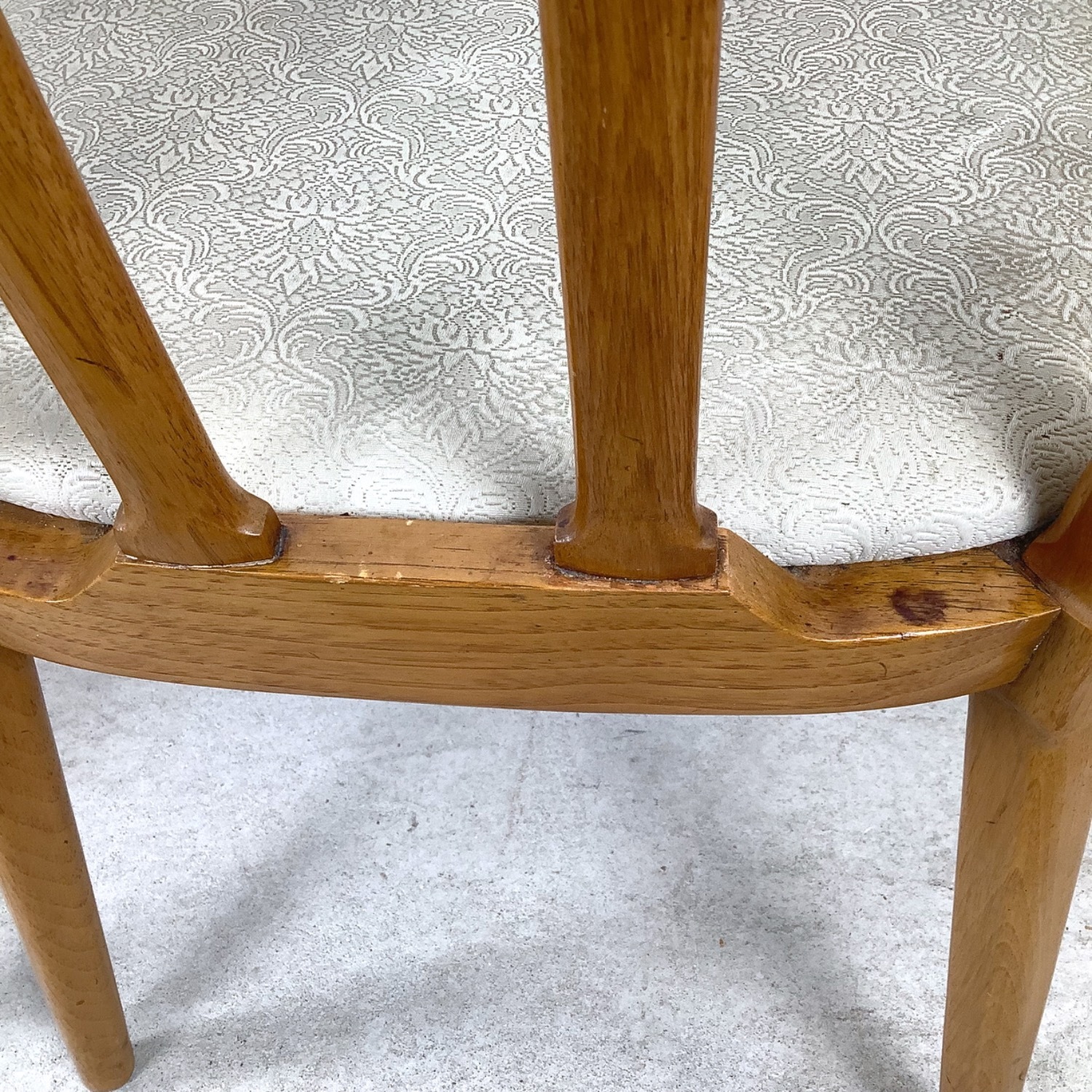 Set of Six Mid-Century Walnut Dining Chairs - image-16
