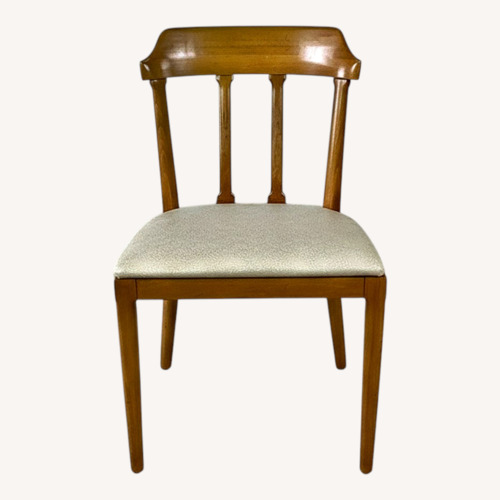 Used Set of Six Mid-Century Walnut Dining Chairs for sale on AptDeco
