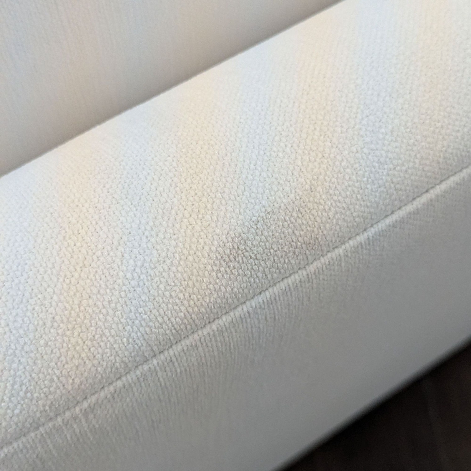 Restoration Hardware Maxwell White Sectional Sofa - image-9