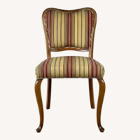 Queen Anne Dining Side Chairs, Set of Four