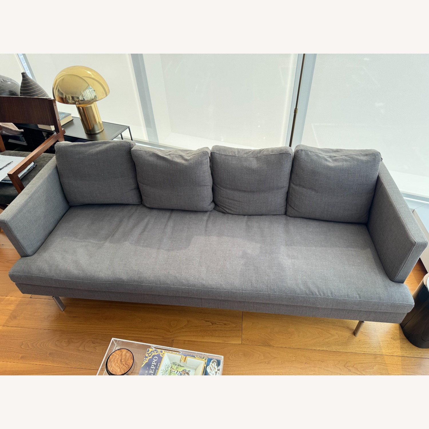 Light Gray 3+ Seater Sofa - image-1