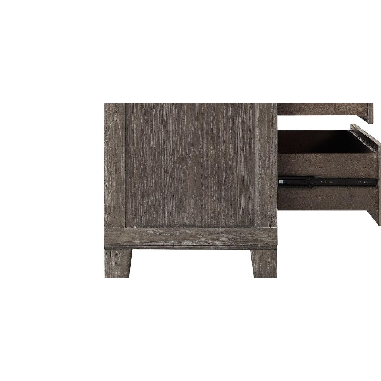 Rhea Bedroom Dresser Dark Gray Wood Dresser - image-9